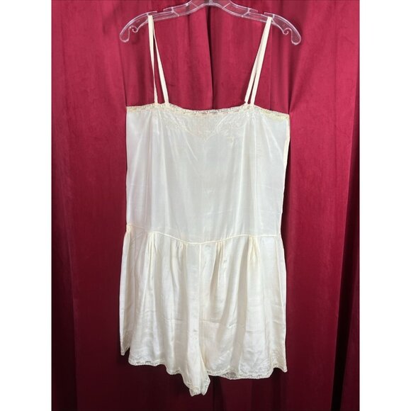 Vintage 20s step In lounge romper silk - Picture 1 of 8